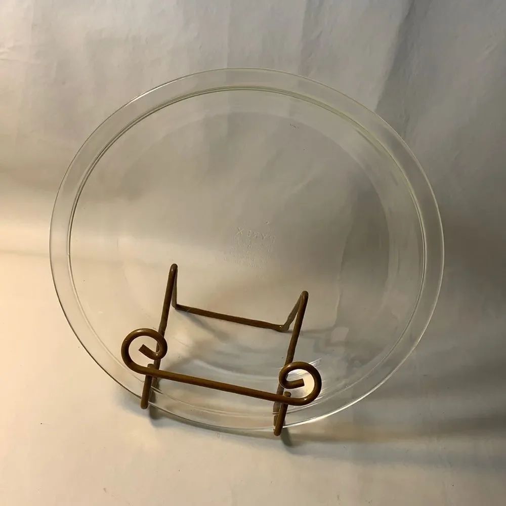 Pyrex Clear Baking Pie Plate 209 23 CM Corning USA